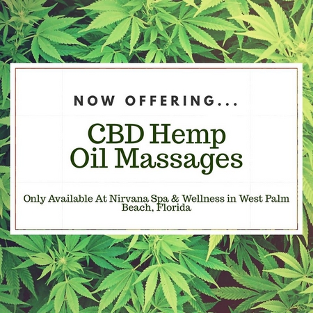 CBD Hemp Oil Massage cannabis South Florida West Palm Beach